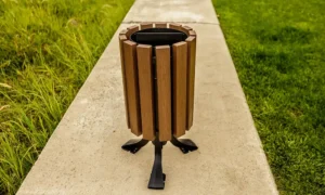 Odpadkový koš Lodž WPC
