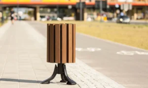 Odpadkový koš Lodž WPC