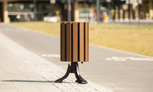 Odpadkový koš Lodž WPC