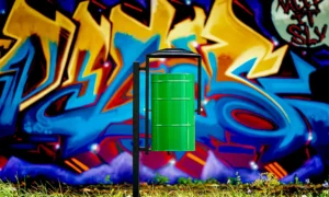 Odpadkový koš Městský