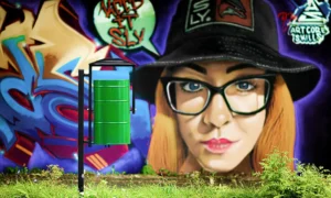 Odpadkový koš Městský