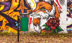 Odpadkový koš Městský