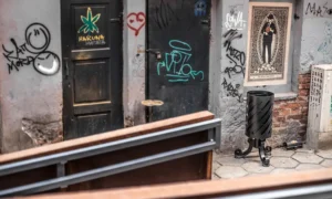 Odpadkový koš Praha III