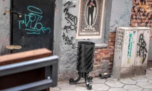 Odpadkový koš Praha III