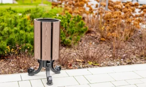 Odpadkový koš Praha WPC