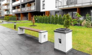 Odpadkový Koš Roma s obručí