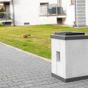 Odpadkový Koš Roma s obručí