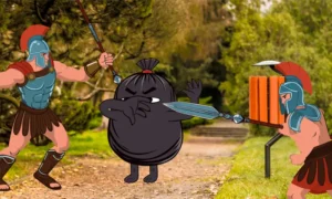 Odpadkový koš Gladiator - Obrázek 2