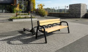 Lavička Spartan Bike