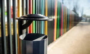 Odpadkový koš Městský II Lift