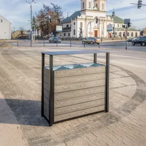 Koš na tříděný odpad Narcyz WPC